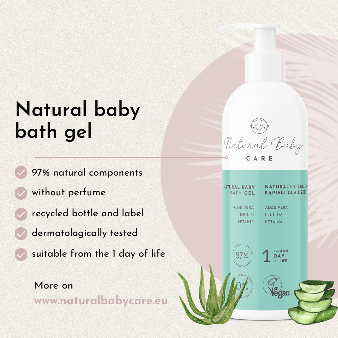 60Natural baby bath gel eng