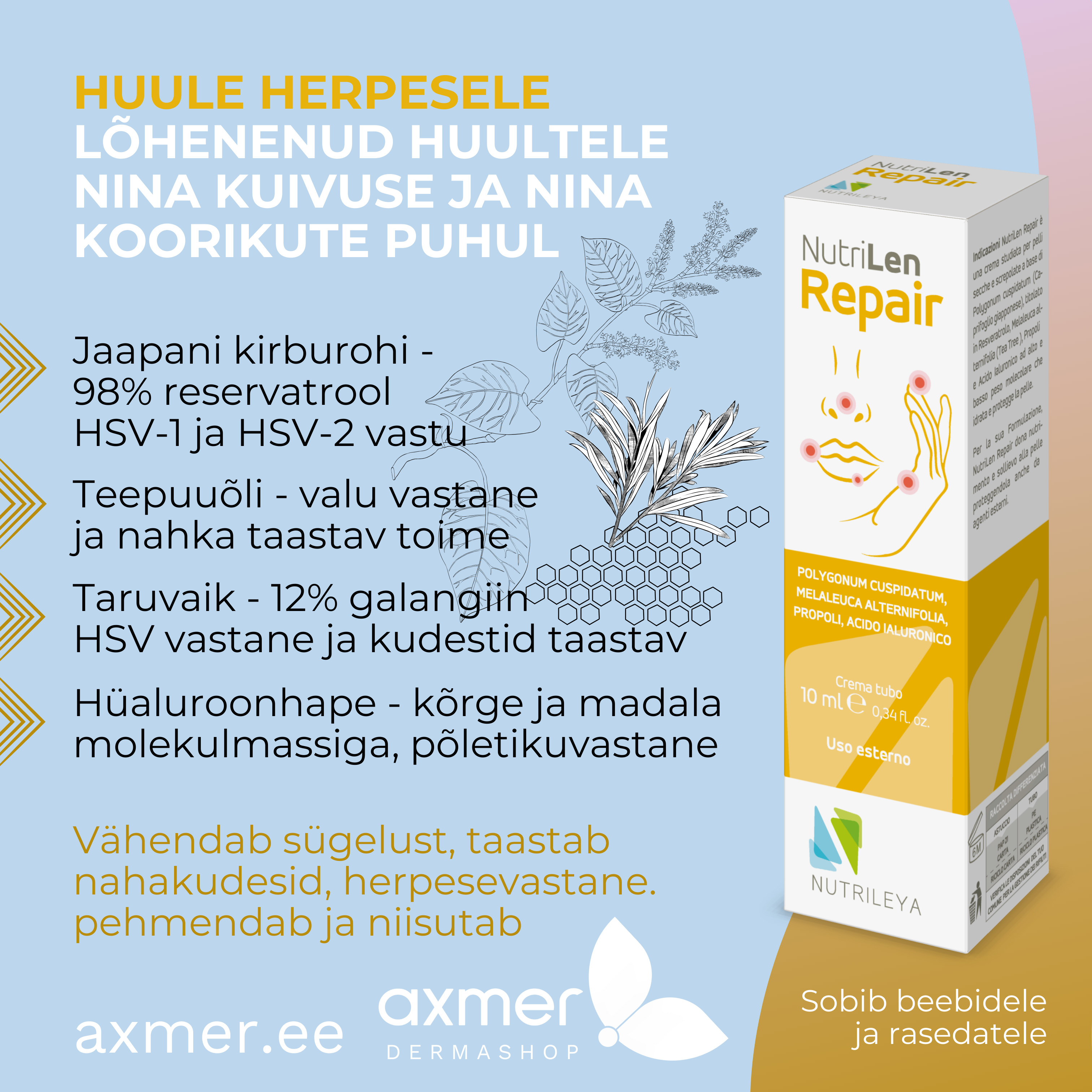 NutriRegular Repair kreem Axmer